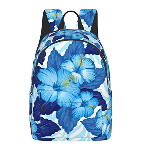 Blue Hibiscus Flowers