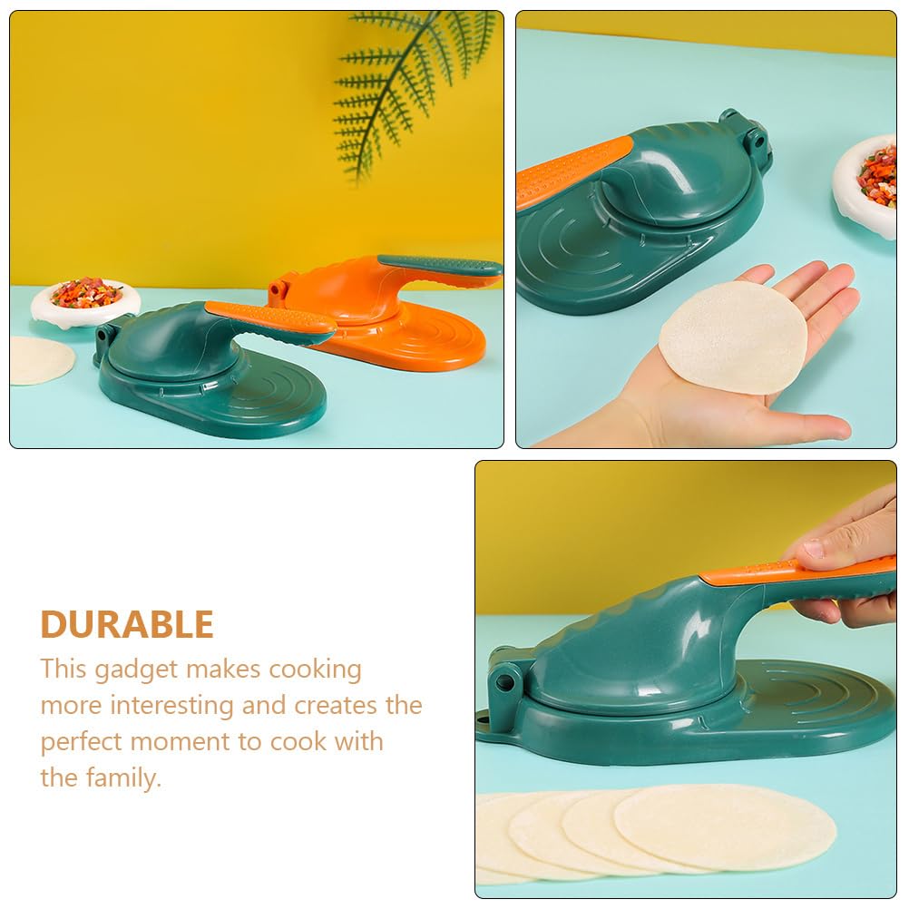 DOITOOL Tortilla Press - Round Dough Presser for Mexican Tortillas, Roti, Dumplings, Crepes & Pancakes | Heavy Duty Cast Iron Tortilla Maker for Homemade Tacos, Quesadillas & More | Perfect for Mexican Cuisine, Indian Flatbread & Asian Dumplings