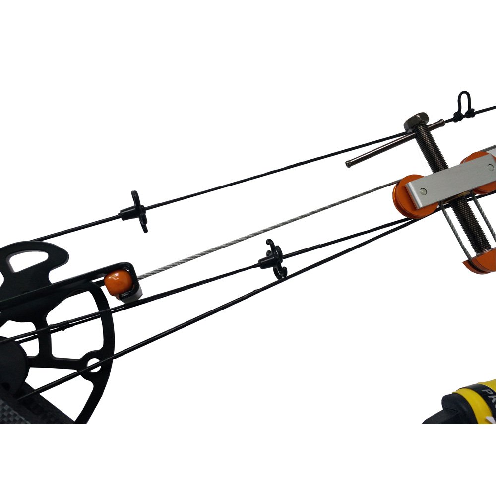 AMEYXGS Portable Bow Press for Compound Bows - Split Limb Fingers Bow String Replacement Tool | Perfect for Archery Maintenance, Hunting Gear Repair & Bow Tuning at Home or Range