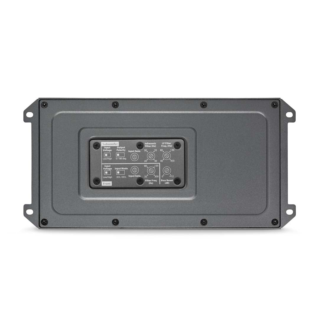 JL Audio MX600/3 MX Series Class D 3-Channel Car Amplifier - 100W x 2 + 400W x 1 - High Power Audio System for Cars, Trucks & SUVs - Perfect for Upgrading Your Vehicle's Sound System