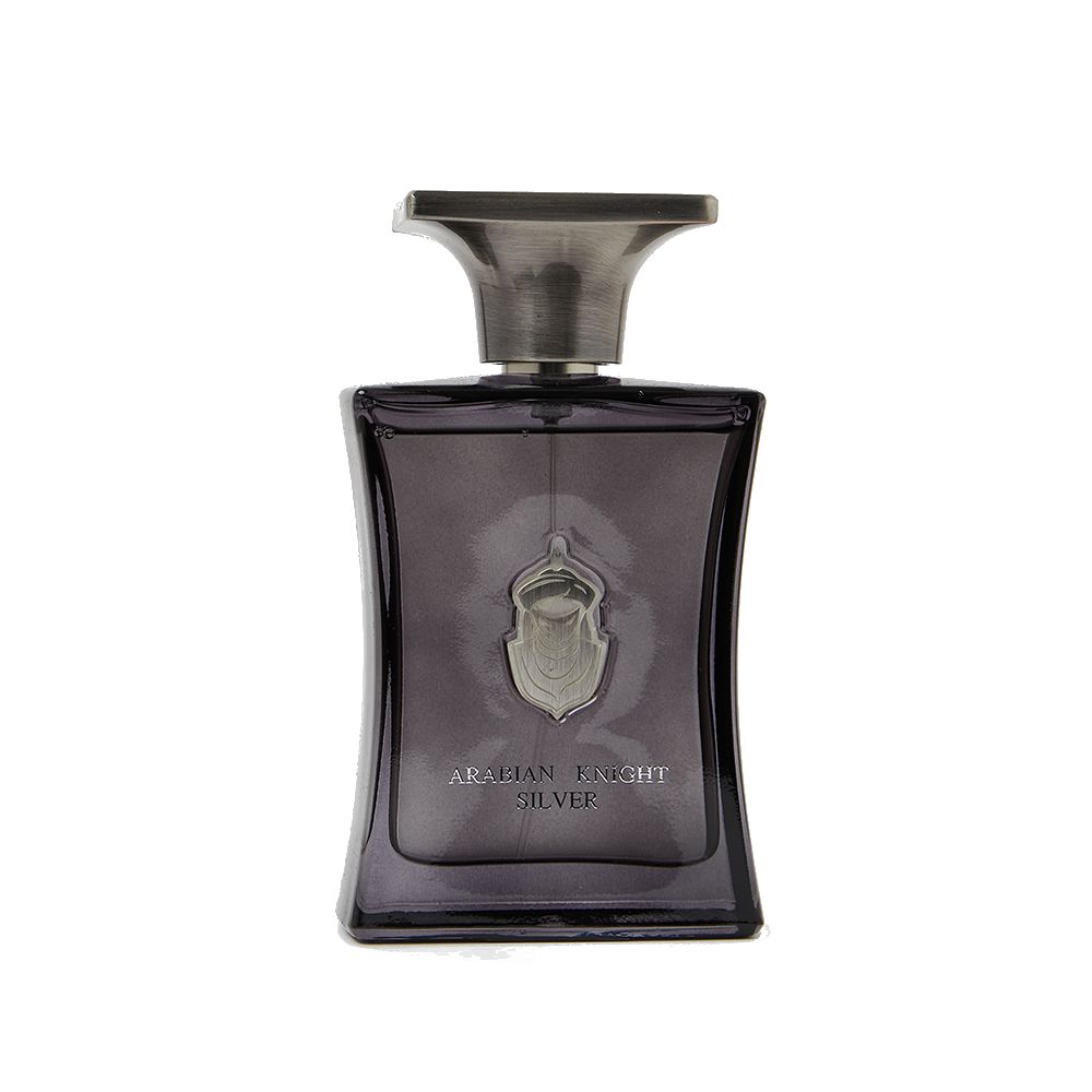 Arabian Knight Silver EDP 100ml - Premium Long Lasting Perfume for Men, Oriental Spicy Fragrance with Amber & Woody Notes | Perfect for Date Night, Special Occasions & Daily Wear
