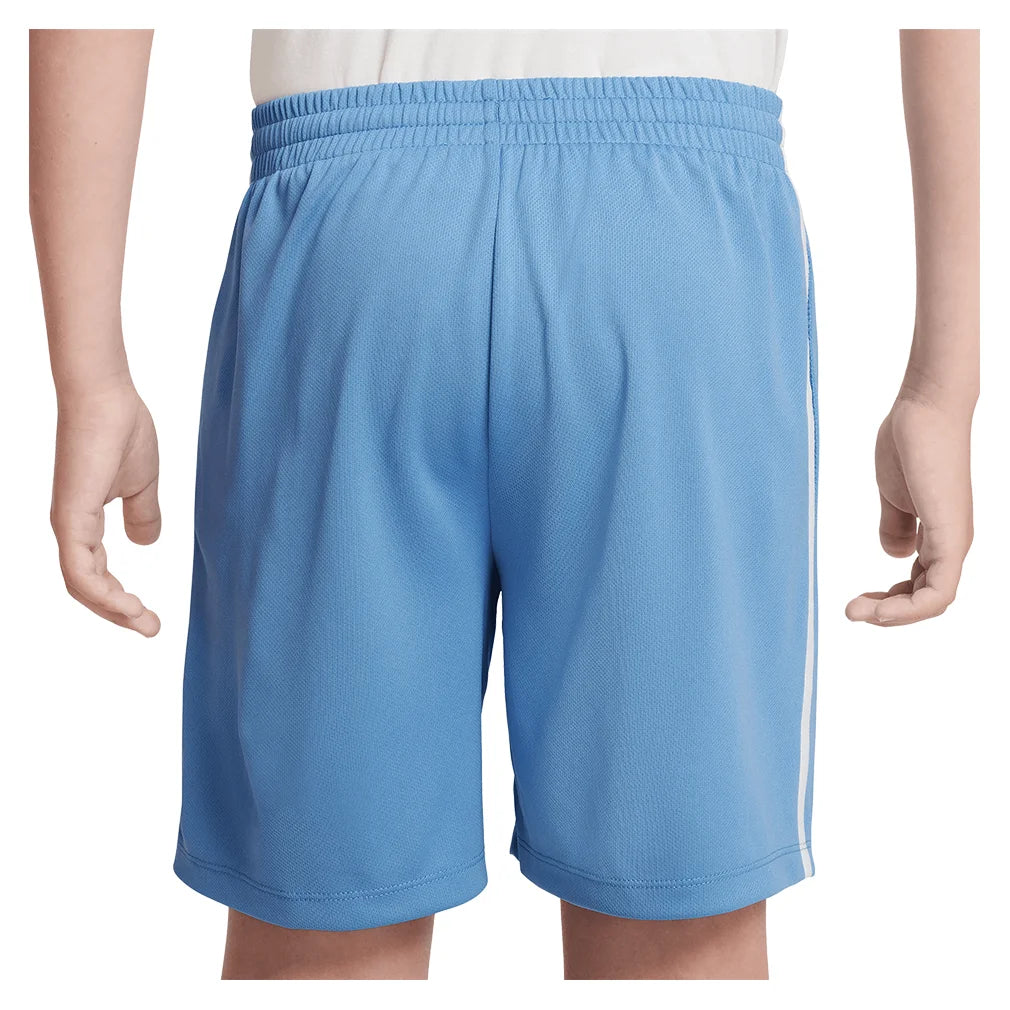 Boys' Dri-FIT Multi-Woven Training Shorts - Blue & White | Moisture-Wicking Athletic Shorts for Running, Basketball & Gym Workouts