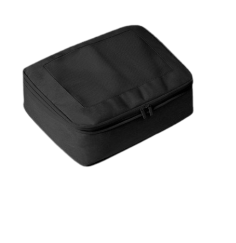 Comfort Travel CC02 Medium Compression Packing Cube - Black | Organize Luggage for Business Trips & Vacation | Space-Saving Travel Accessory