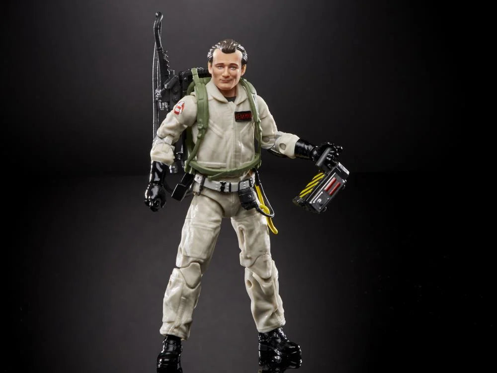 Ghostbusters Plasma Series Peter Venkman Action Figure with Terror Dog BAF - Collectible Hasbro Toy for Fans, Display & Movie Scene Recreation