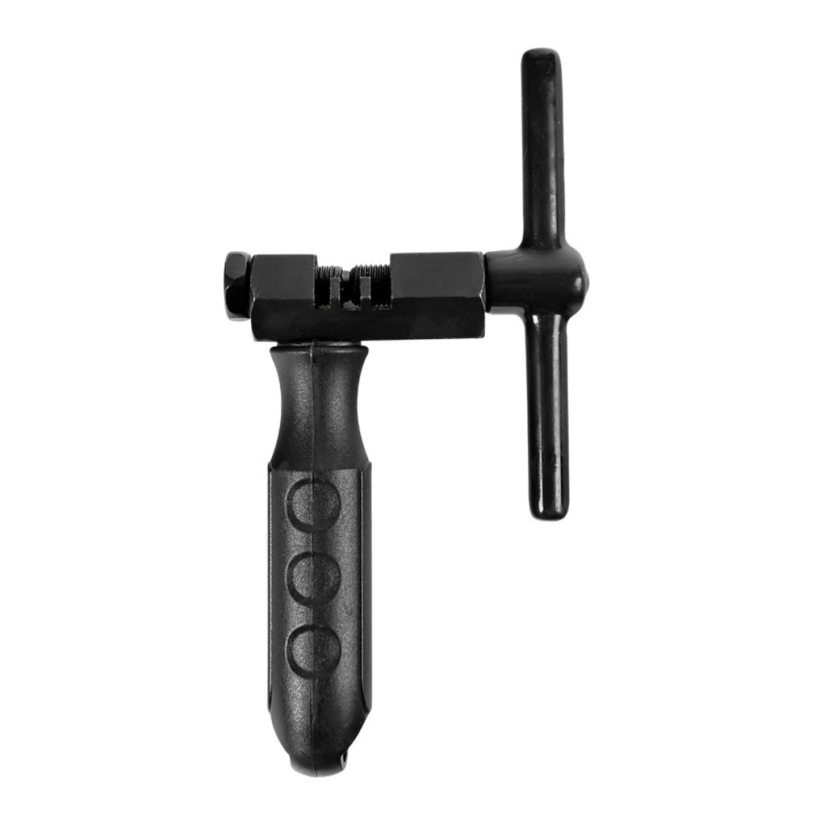 LIOOBO Bike Chain Breaker Tool - Heavy Duty Chain Link Removal & Splitter with Chain Hook for Bicycle Repair and Maintenance - Perfect for Mountain, Road, and BMX Bikes