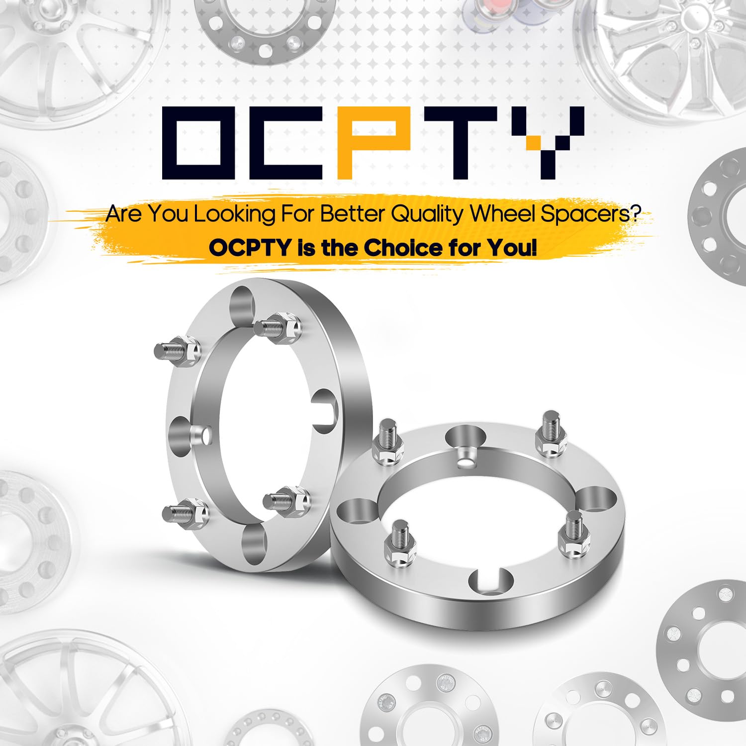 OCPTY 2PCS 4 Lug 1