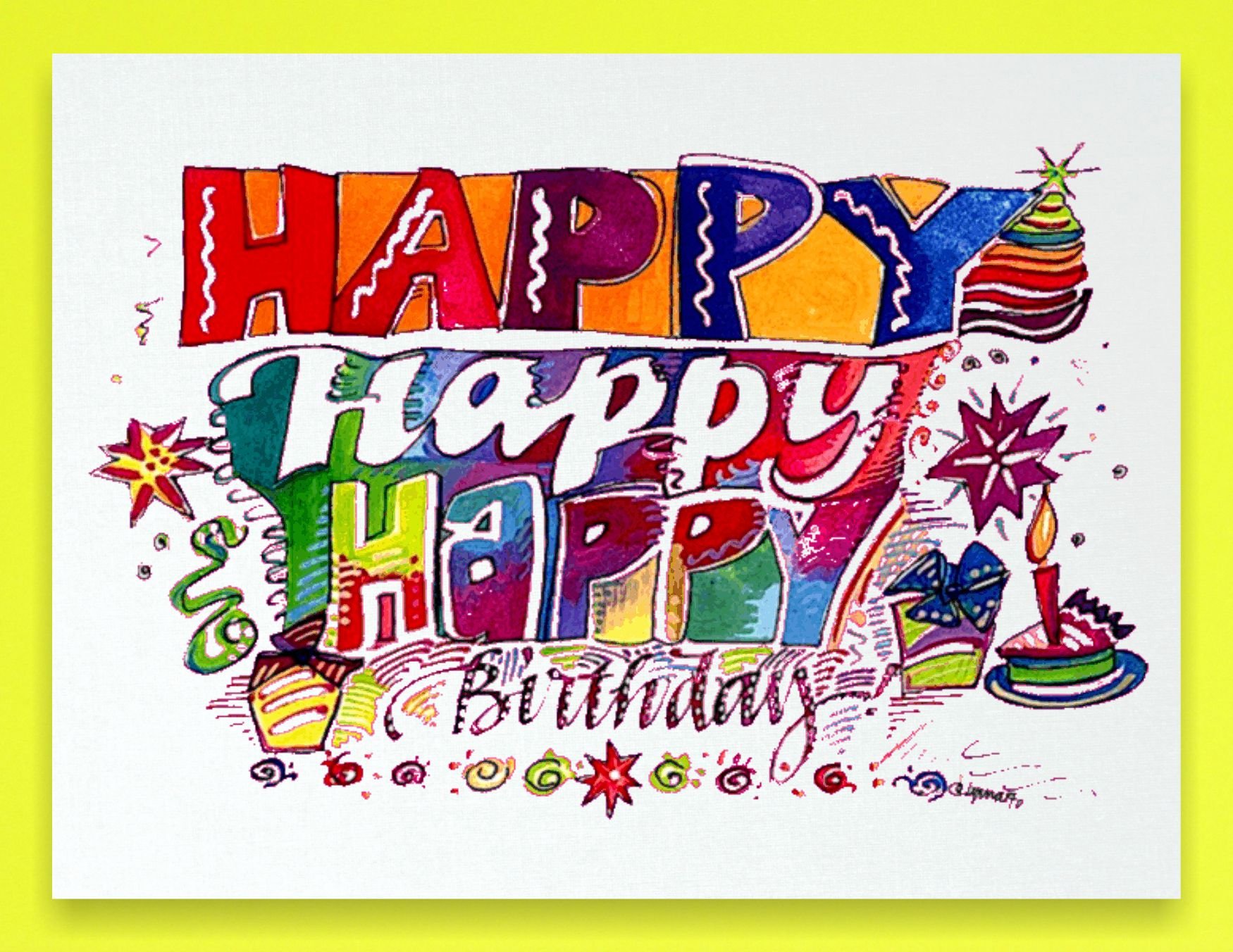 3000 Neon Yellow Fluorescent Cardstock Sheets - 4x6 Inches (4