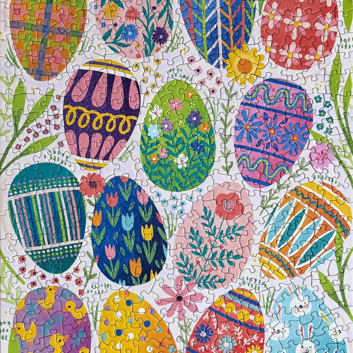Feeling Eggstra 500-Piece Jigsaw Puzzle - Fun Family Activity & Home Decor for Adults and Kids