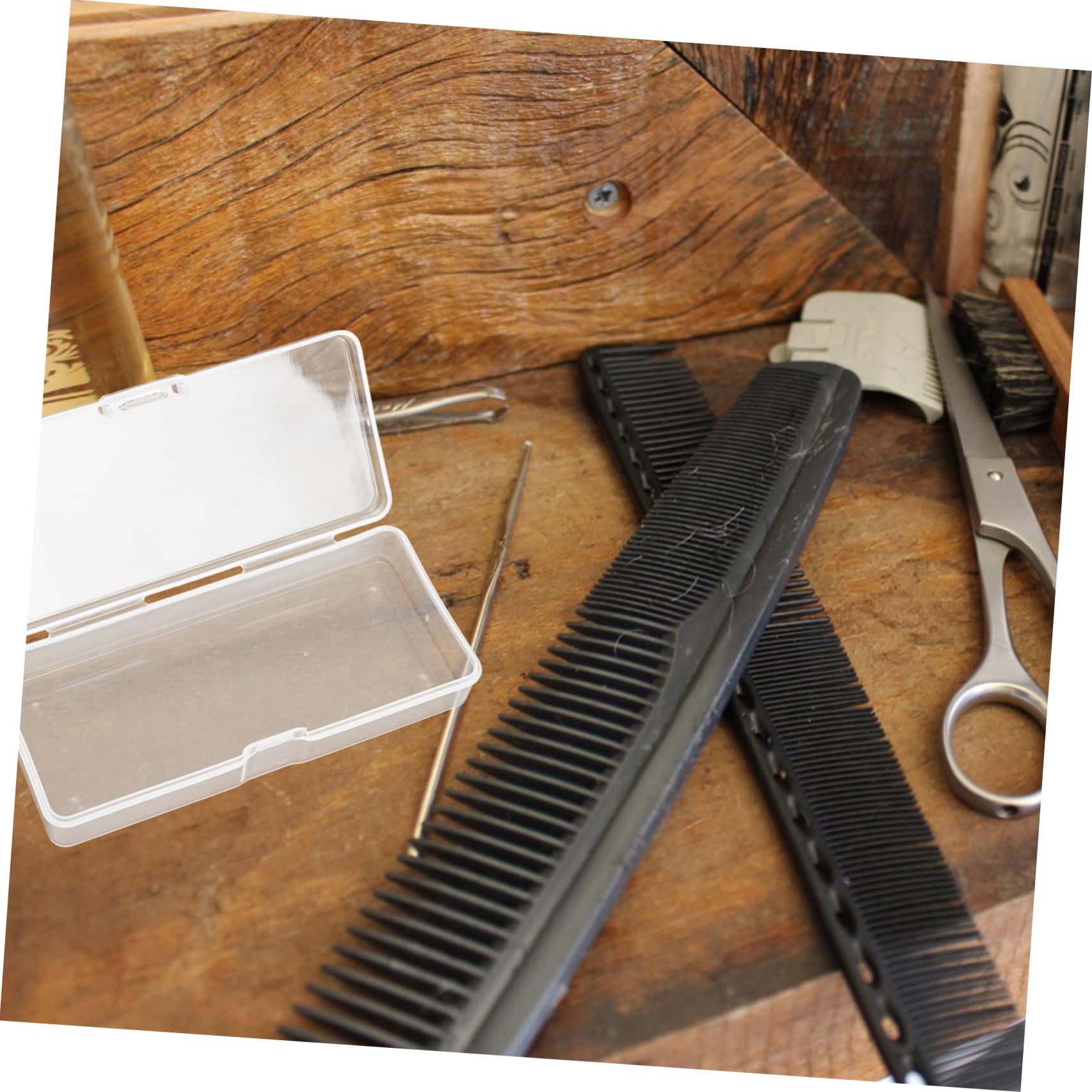 Eco-Friendly Used Razor Blade Disposal Box - Compact Portable Razor Case with Safety Storage for Shaving Blades - Perfect for Travel, Home & Salon Use