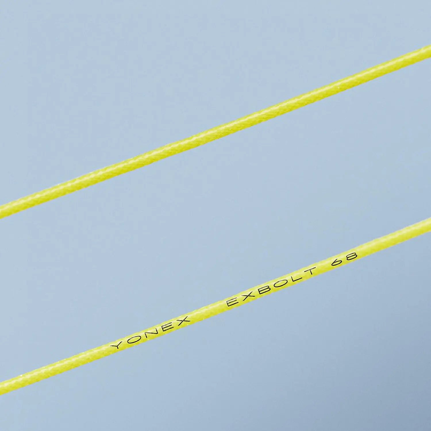 Yonex Exbolt 68 200m Badminton String (White) - High Performance Badminton Racket String for Professional Players - Perfect for Tournaments & Training Sessions