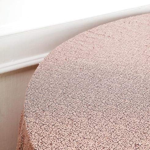 Premium Sequin Round Tablecloth 132