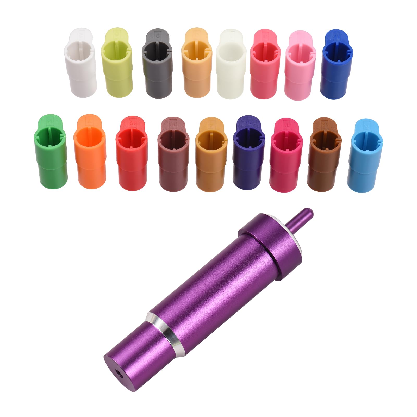 Premium Pen Adapter Holder Set with Blade Housing - Compatible with Fine Point Markers & Ultra Art Pens for Cricut Maker 3 & Explore Air 2 - Perfect for DIY Crafts, Vinyl Cutting, and Scrapbooking Projects