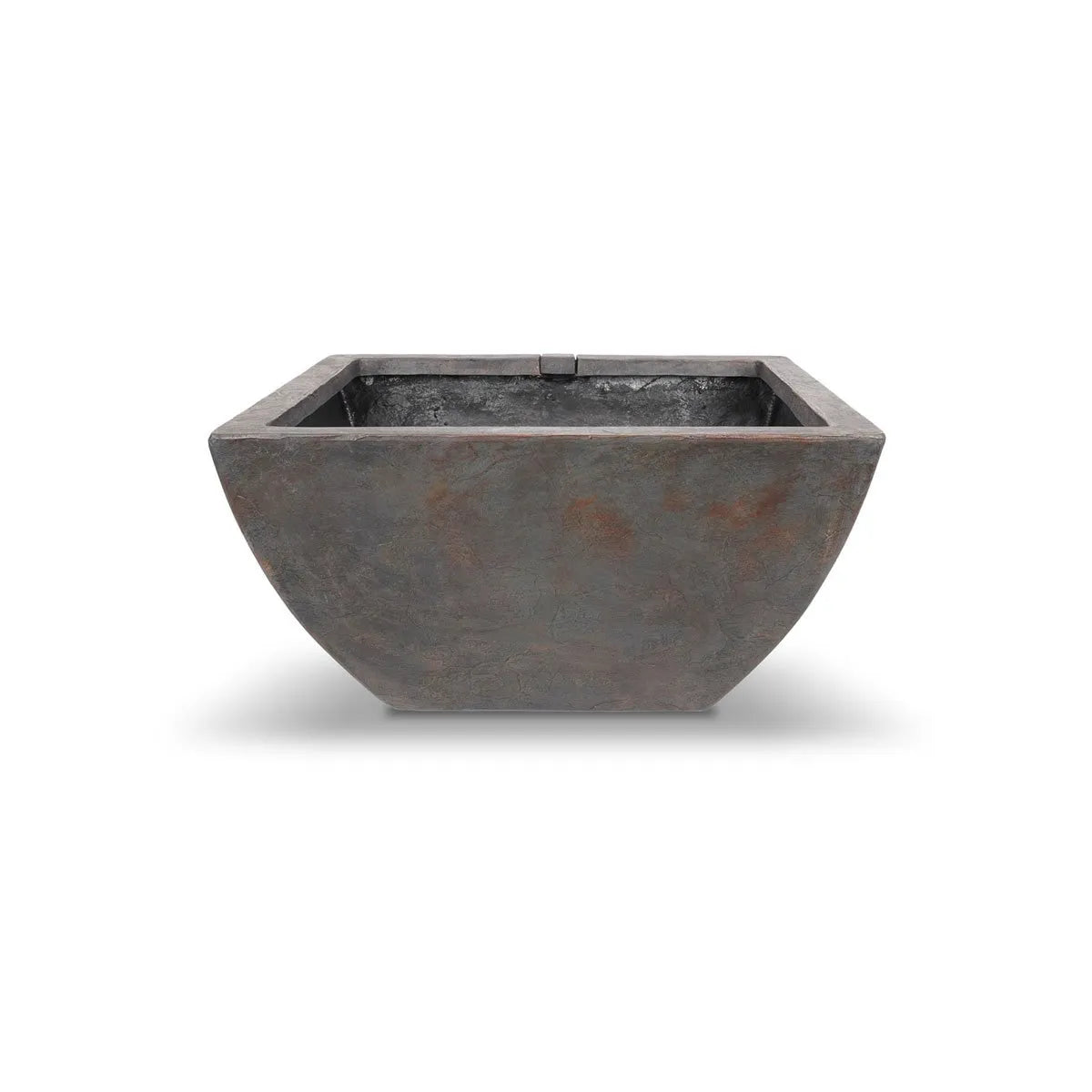 Gray Slate Fountain Bowls - Outdoor Water Feature for Garden, Patio, or Yard Decoration - Durable Stone Design for Bird Baths and Landscape Decor