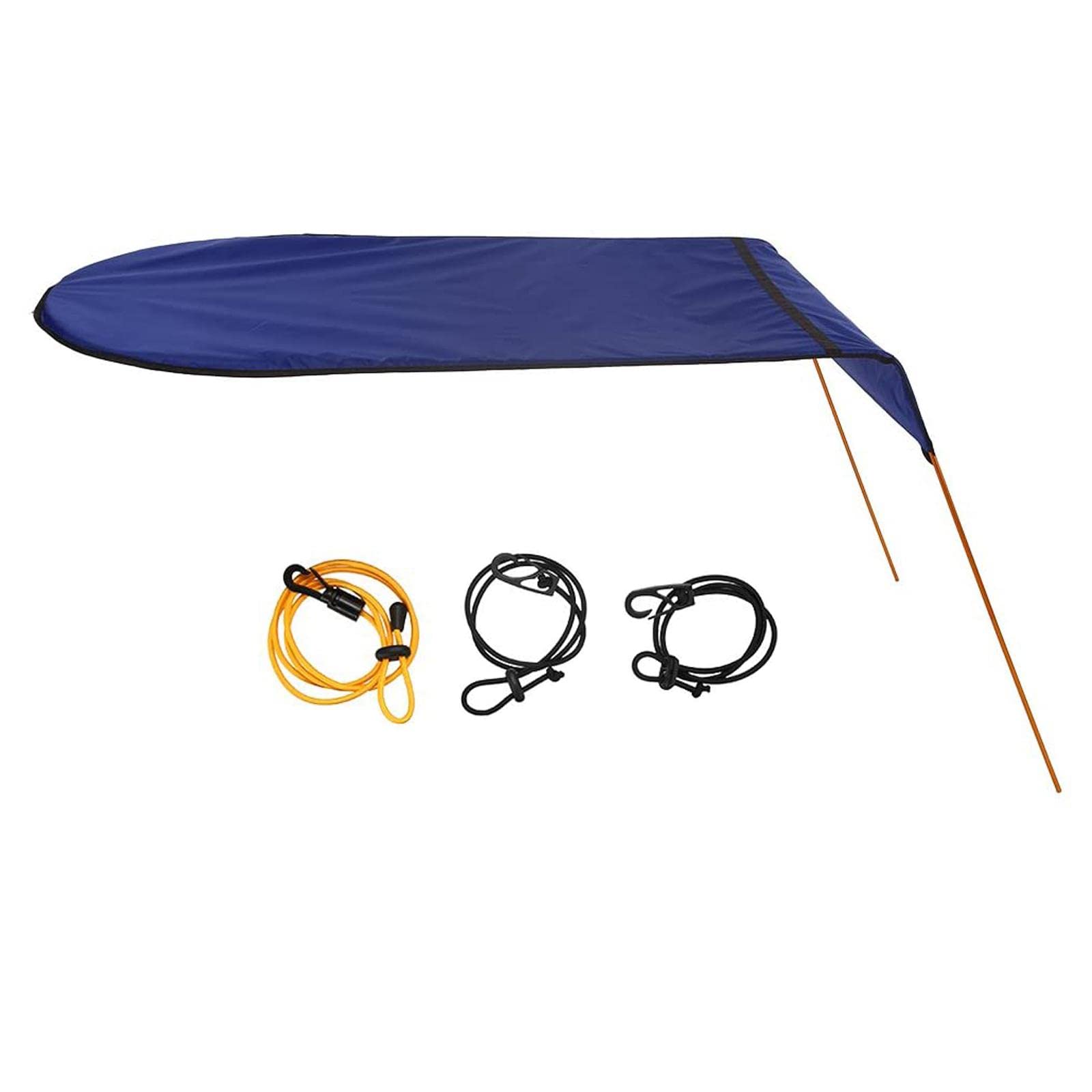 Shamjina Lightweight Kayak Boat - Durable Oxford Cloth Single Person Canoe with Canopy | Portable Kayaking Accessories for Fishing, Camping & Outdoor Water Sports