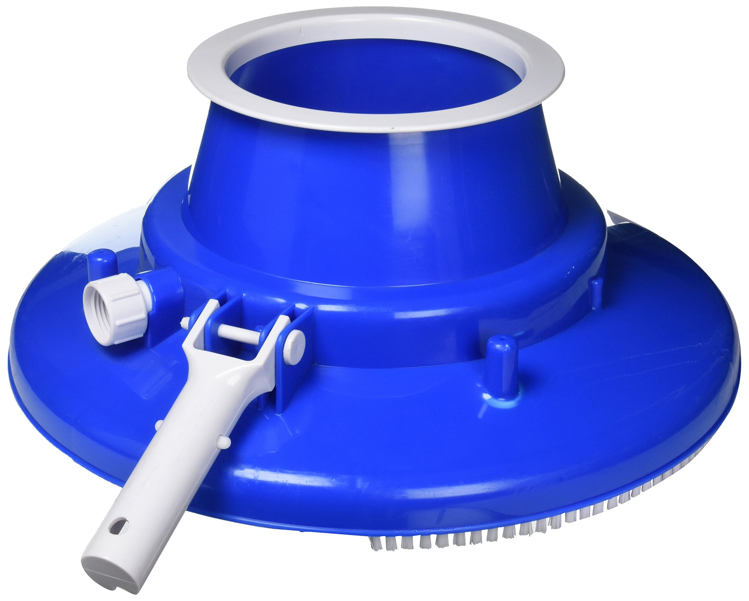 Heavy Duty Pool Spa Leaf Vacuum Cleaner with Brush, Bag & Wheels - Durable Above Ground & Inground Pool Cleaner - Perfect for Leaves, Debris & Algae Removal - Ideal for Weekly Pool Maintenance & Seasonal Cleaning