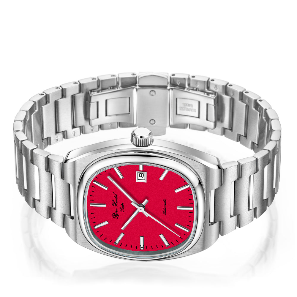 Bjorn Hendal Men's Stainless Steel Watch with Silver Strap - A01SB8BS - Perfect for Business, Casual & Formal Wear