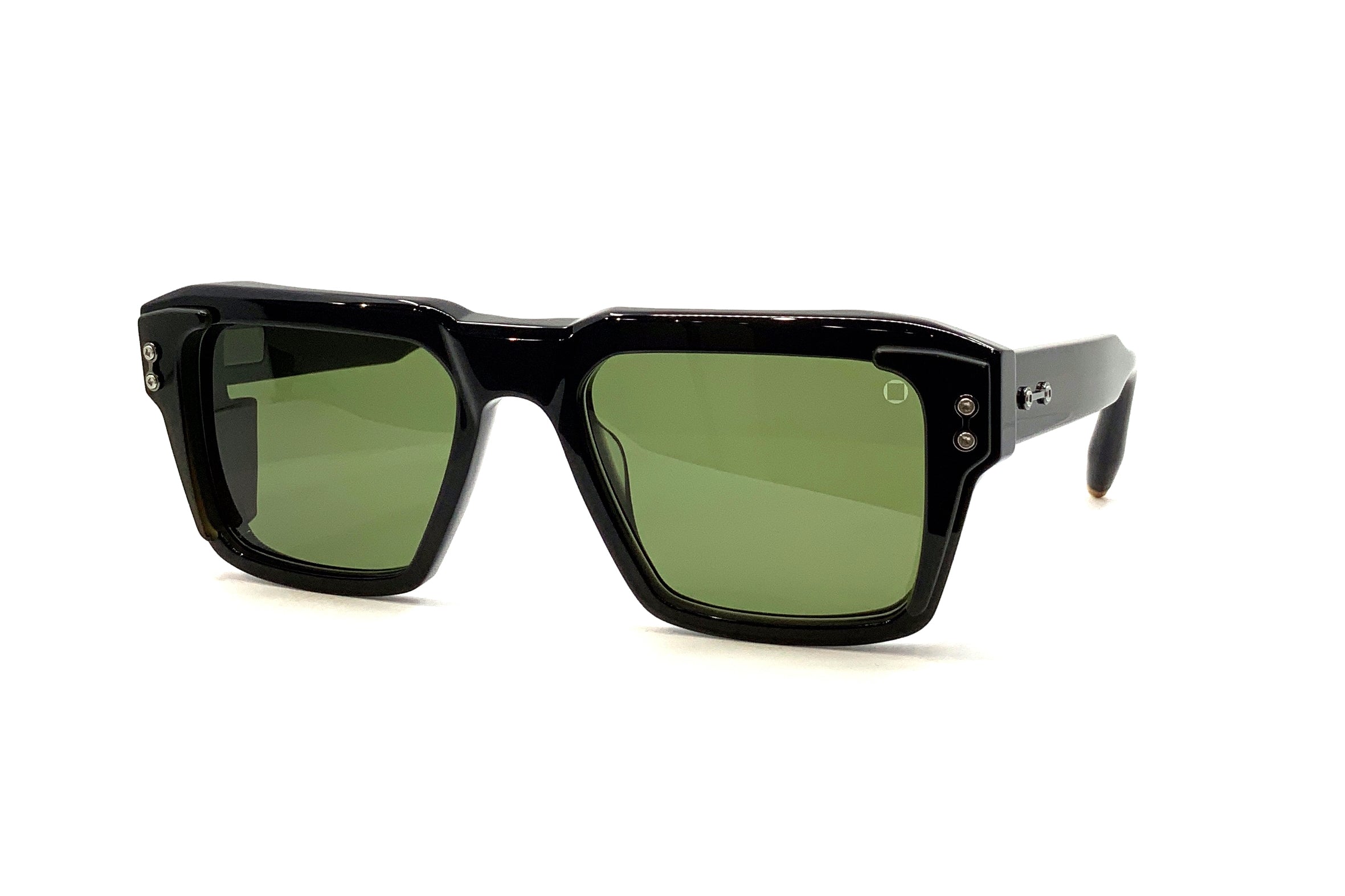 Akoni Hercules Black Crystal Sunglasses with Side Shield - Stylish UV Protection for Outdoor Sports & Driving