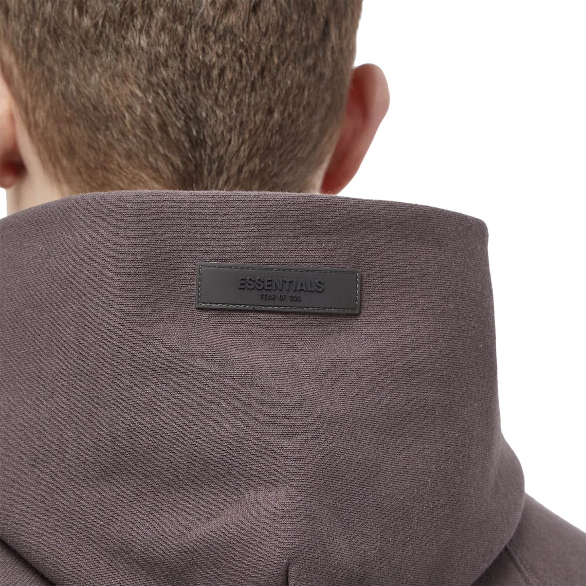 Fear of God Essentials Plum Hoodie for Men - Soft Cotton Pullover Sweatshirt (SS23 Collection) - Perfect for Casual Wear, Street Style & Loungewear