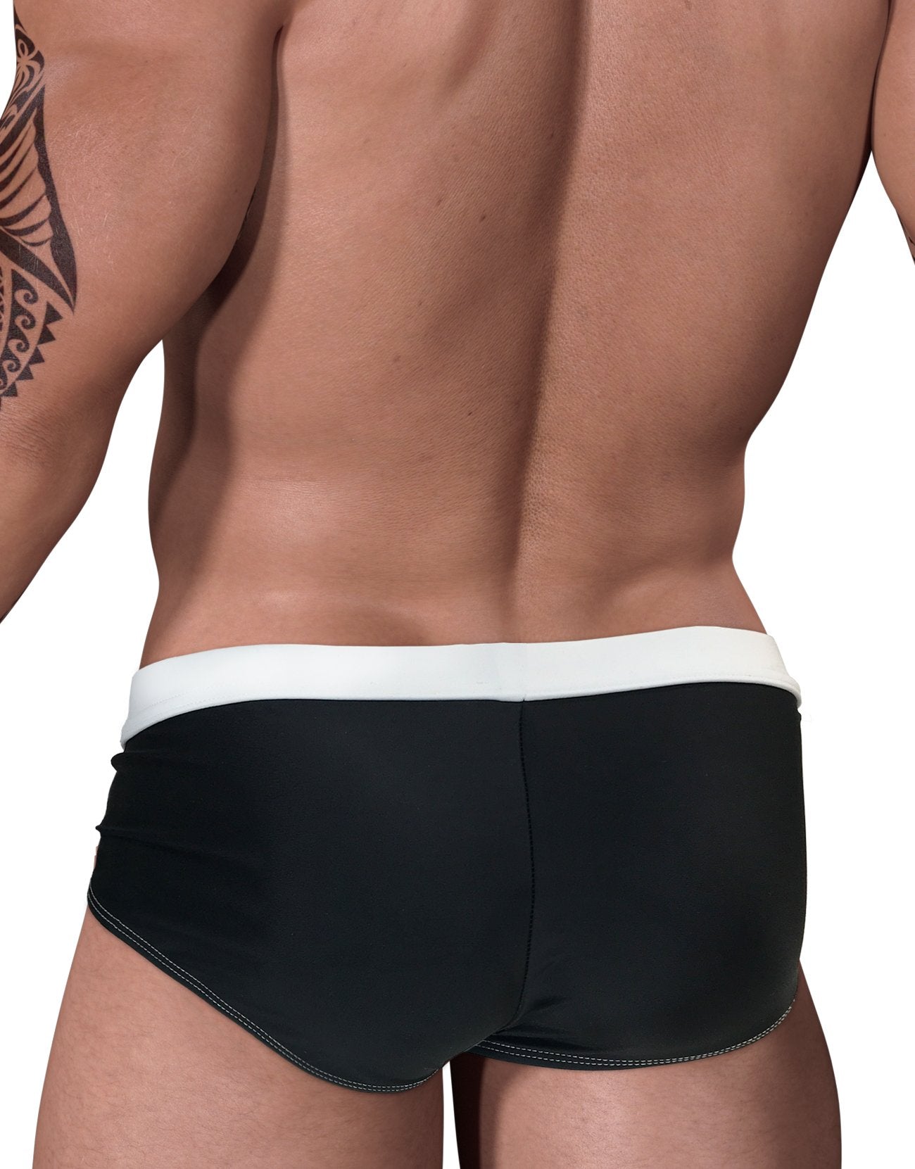 Wildmant Moby Big Boy Pouch Swim Trunks - Quick Dry Men's Swimwear with UPF 50+ Sun Protection - Perfect for Beach, Pool, and Water Sports