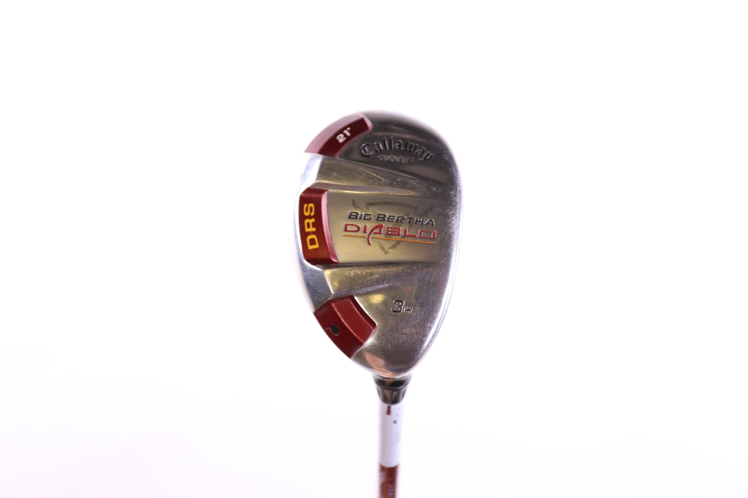 Used Callaway Big Bertha Diablo 3H Hybrid Golf Club - Right Handed 21° Regular Flex for Men - Perfect for Fairway Shots & Rough Recovery