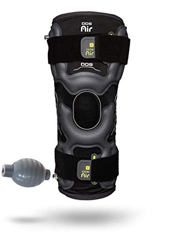 DDS Air Pneumatic Compression Knee Brace for Pain Relief & Recovery - Adjustable Support for Arthritis, Sports Injuries & Post-Surgery - XLarge Size - Ideal for Running, Basketball & Daily Activities