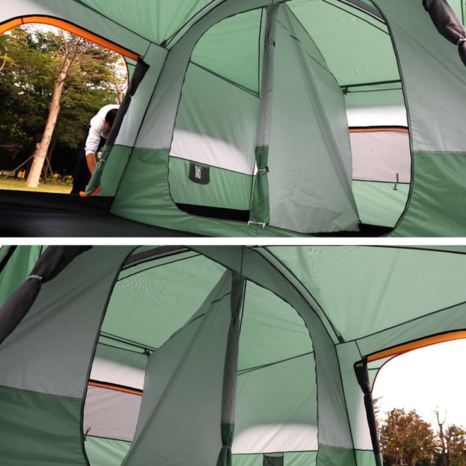 Best Pop Up Camping Tents for 5-8 People - Quick Setup, Ventilated, Waterproof & Durable Family Tents for Camping, Hiking & Outdoor Adventures - Perfect for Backpacking, Beach Trips & Festivals