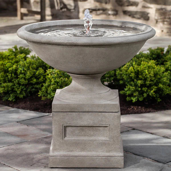 Campania International Aurelia 3-Piece Outdoor Fountain Set - Elegant Garden Water Feature for Patio, Yard, and Landscape Decor
