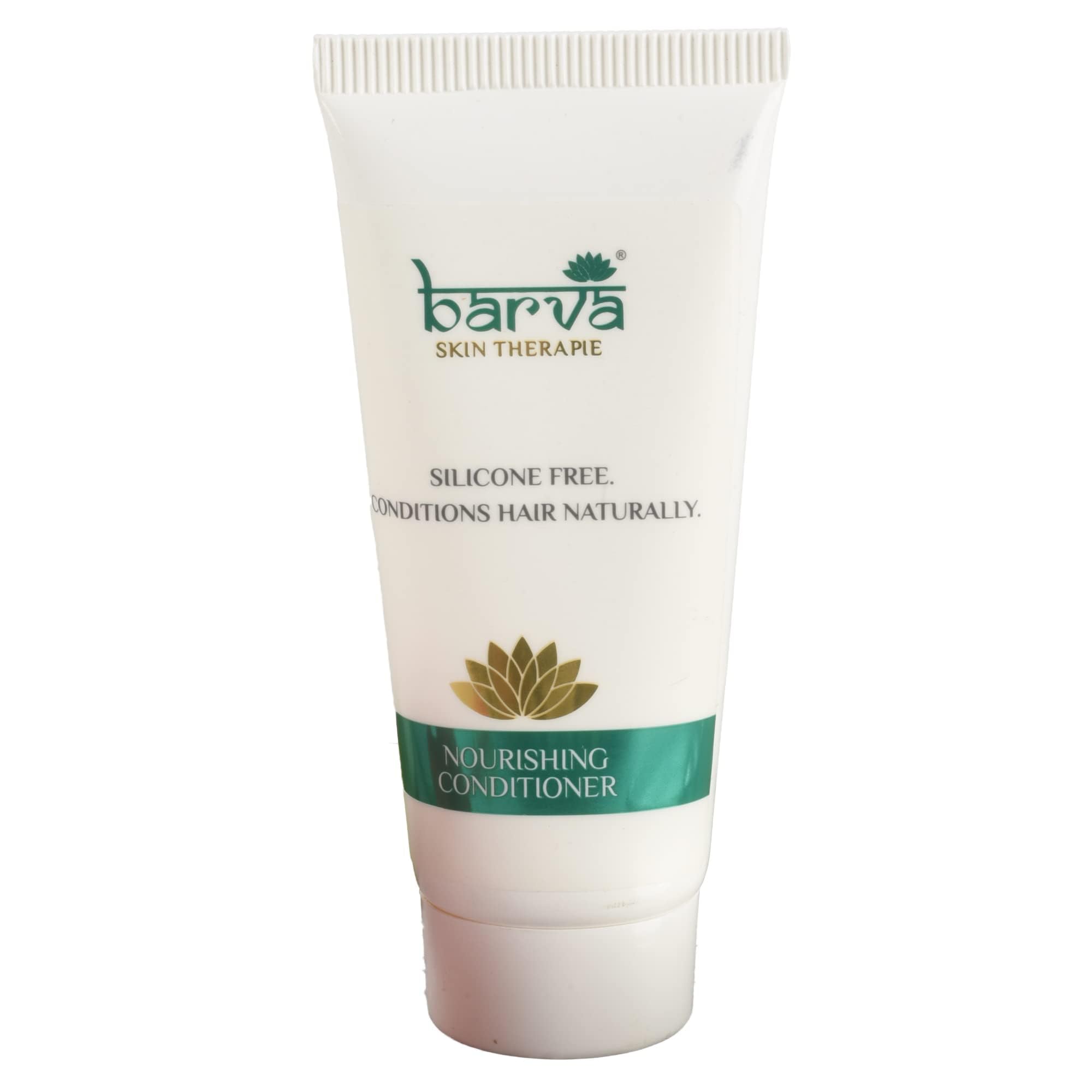 Barva Nourishing Natural Hair Conditioner for Dry, Frizzy & Colored Hair - SLS & Paraben Free with Aloe Vera & Hibiscus Extracts - 50ml - Deep Hydration for Smooth, Shiny & Healthy Hair - Perfect for Daily Use & Salon-Quality Results at Home