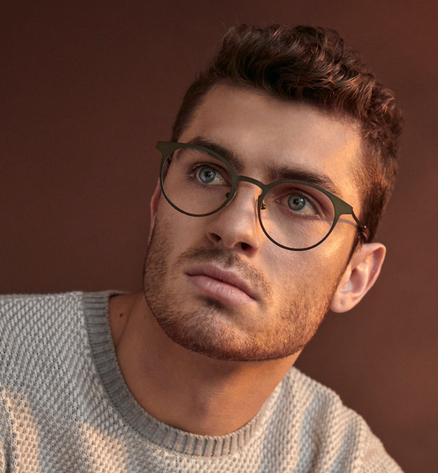 Stylish Blue Light Blocking Glasses for Men & Women - Anti Eyestrain Computer Glasses for Gaming, Reading & Office Work