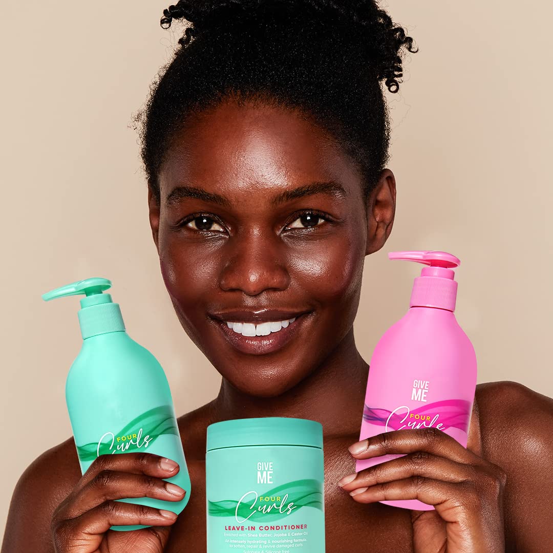 Give Me Cosmetics Curly Hair Leave-In Conditioner - Hydrates & Defines with Natural Oils for Daily Hair Care