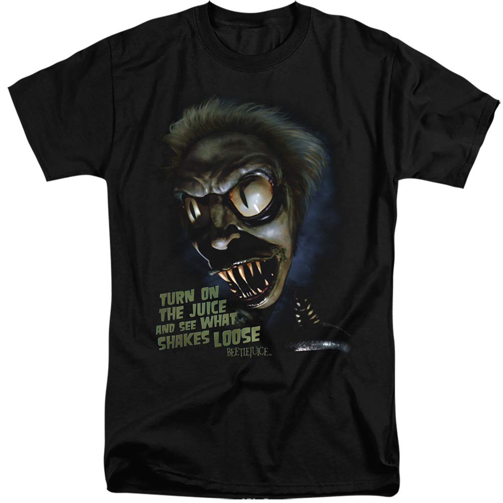 Beetlejuice Chuck's Daughter Graphic T-Shirt - Unisex Adult Tall Tee for Men & Women | Movie Fan Apparel, Halloween Costume, Casual Wear