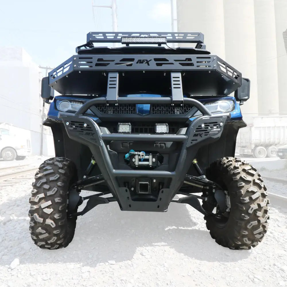 CFMoto UForce 1000 Front Bumper Replacement (Fits 2021-2024 Models) - Heavy Duty Protection for Off-Road & Farm Use