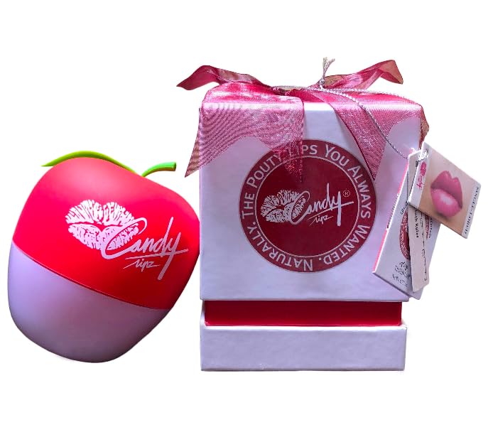 CANDYLIPZ Original Lip Plumping Enhancer Tool for Fuller Lips - Single-Lobed Style (Size S-M) | Achieve Natural-Looking Volume Instantly | Perfect for Daily Use, Special Occasions & Makeup Routines
