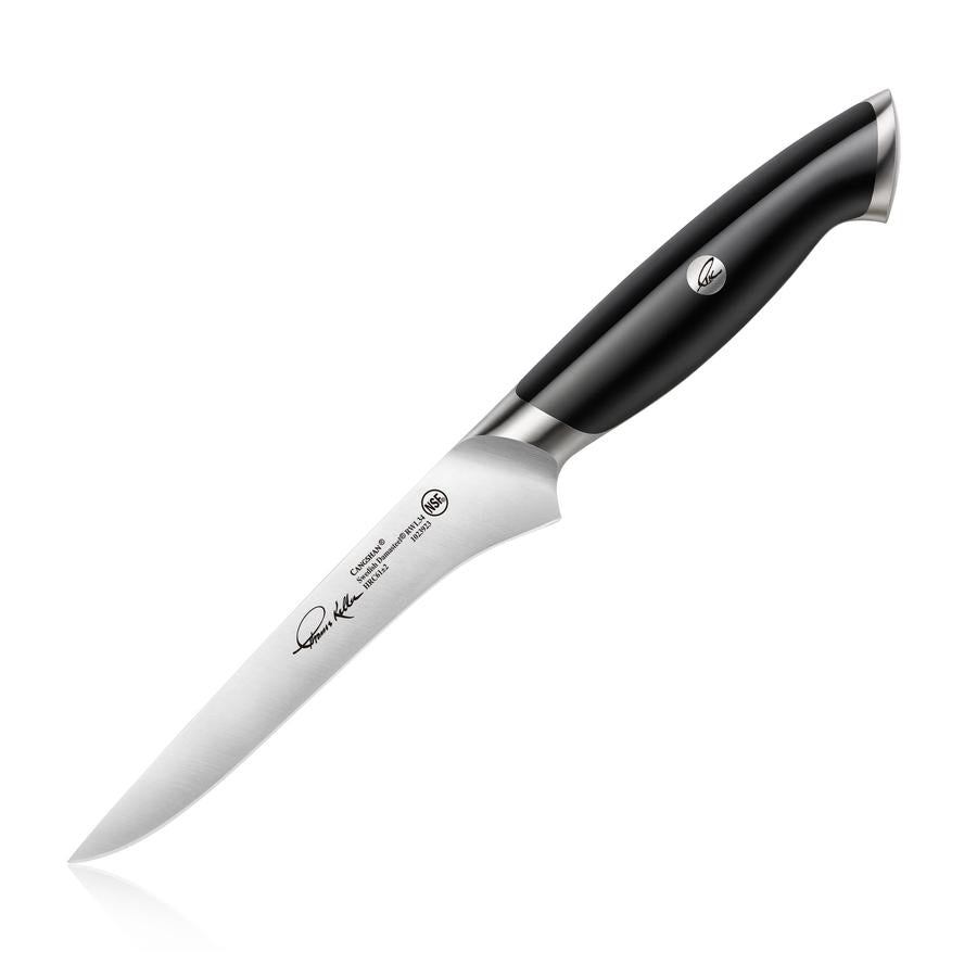 Cangshan 6-inch Boning Knife - Thomas Keller Signature Series | High Carbon German Steel, Ergonomic Handle | Perfect for Butchering, Deboning Meat & Poultry, Home & Professional Kitchen Use