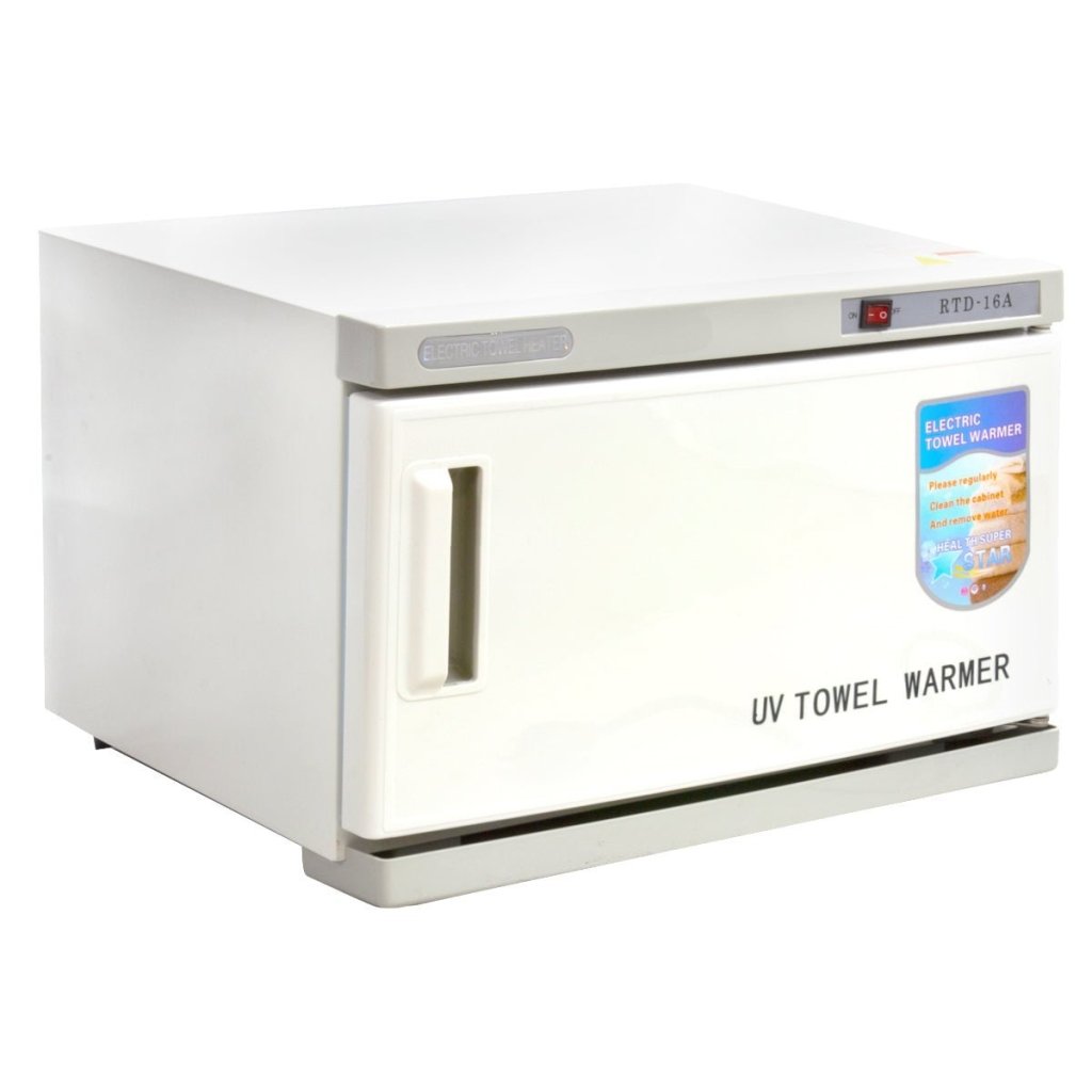 16L Hot Towel Warmer with UV Sterilizer - Fast Heating Electric Towel Warmer Cabinet for Spa, Salon & Home Use - Large Capacity Bath Towel Heater with Timer & Safety Lock (Model TW201)