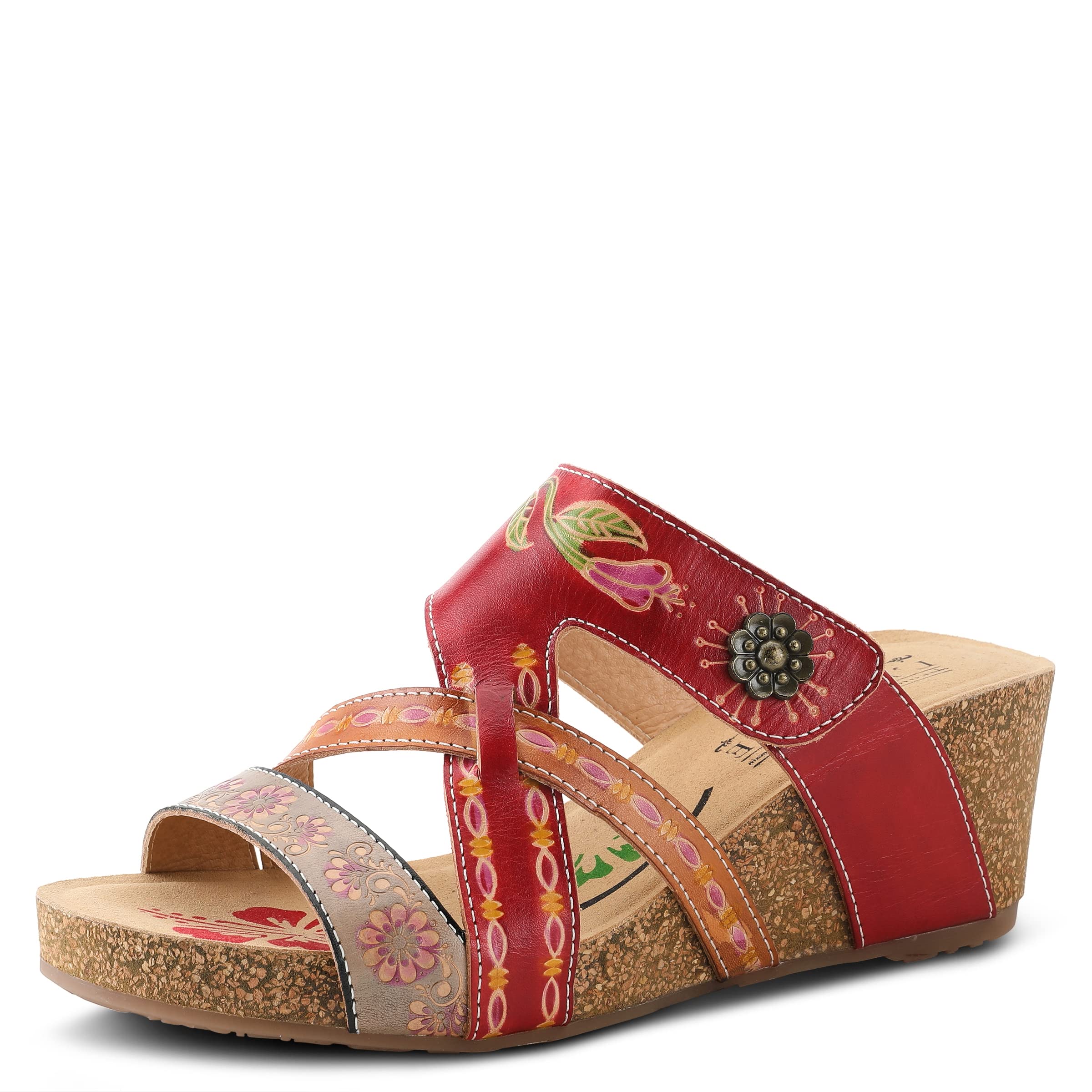 L'Artiste by Spring Step Women's Swan Comfortable Slip-On House Shoes - Cozy Indoor Slippers for Relaxing at Home, Lounging & Spa Days