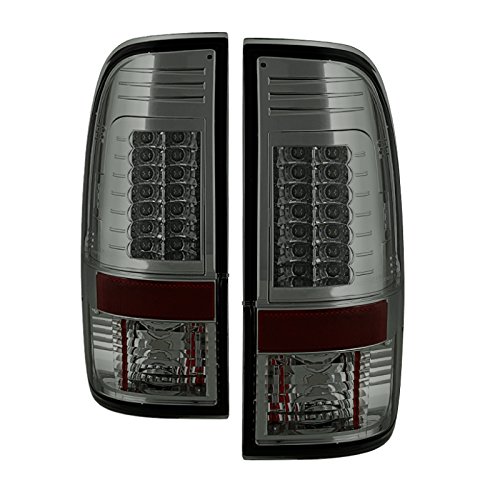 Spyder Auto 5029201 LED Tail Lights Chrome Smoked - High-Performance Brake Lights for Trucks & SUVs