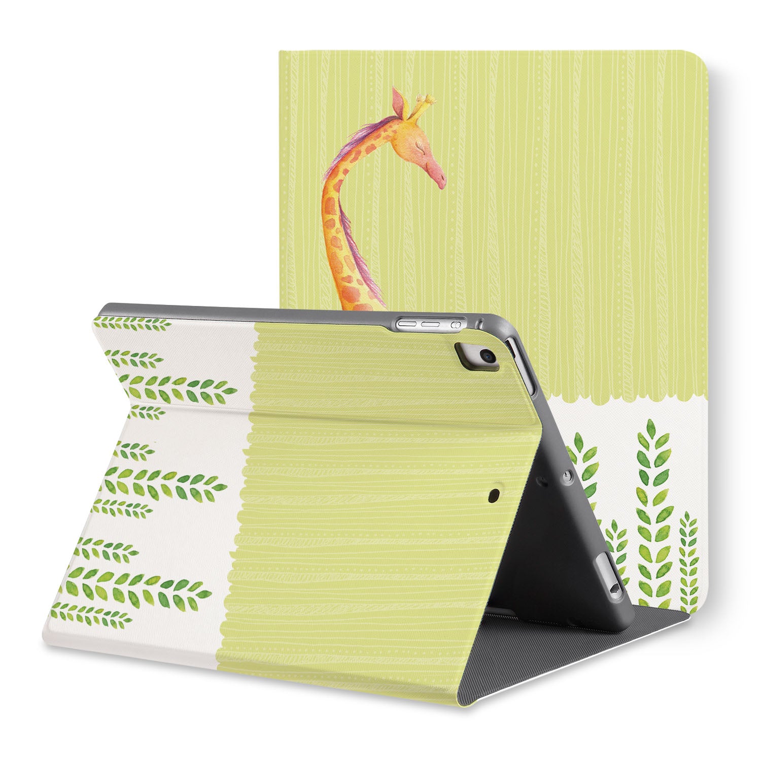 Premium iPad Folio Case with Adorable Animal Design - Slim Protective Cover for iPad 6/7/8/9/10 (10.2 Inch) | Perfect for Work, School & Travel Accessories