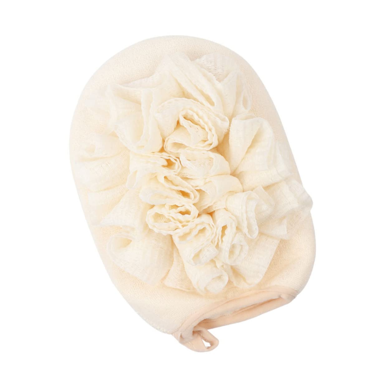 FOMIYES 2-in-1 Exfoliating Bath Sponge & Shower Loofah Puff Set - Gentle Body Scrubber for Smooth Skin - Perfect for Daily Shower & Spa Relaxation at Home