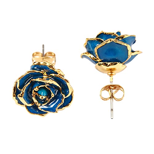 Ear Studs Blue
