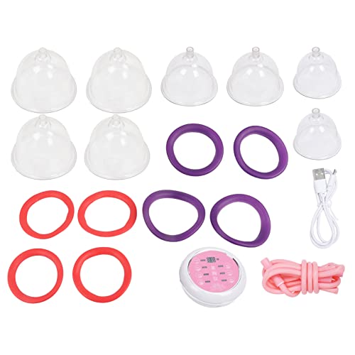 EVTSCAN Electric Breast Massager with Adjustable Vacuum Suction - Pain Relief & Lymphatic Drainage for Women - Perfect for Postpartum Recovery & Relaxation at Home