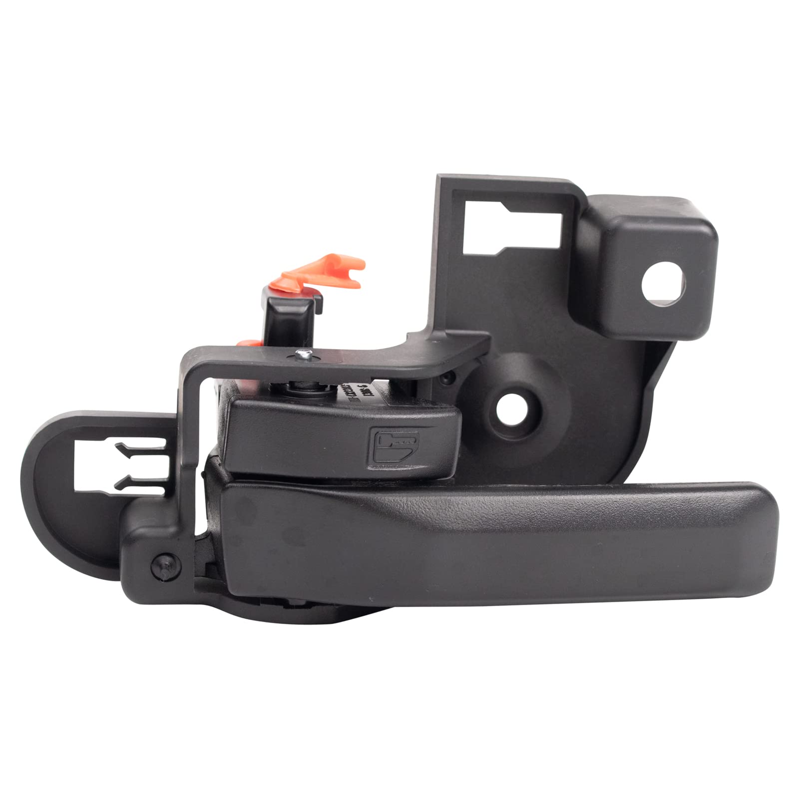 TRQ Passenger Side Interior Door Handle Black - Replacement for 2011-2016 Jeep Wrangler JK - Easy Install & Durable Design - Perfect for Off-Roading & Daily Driving