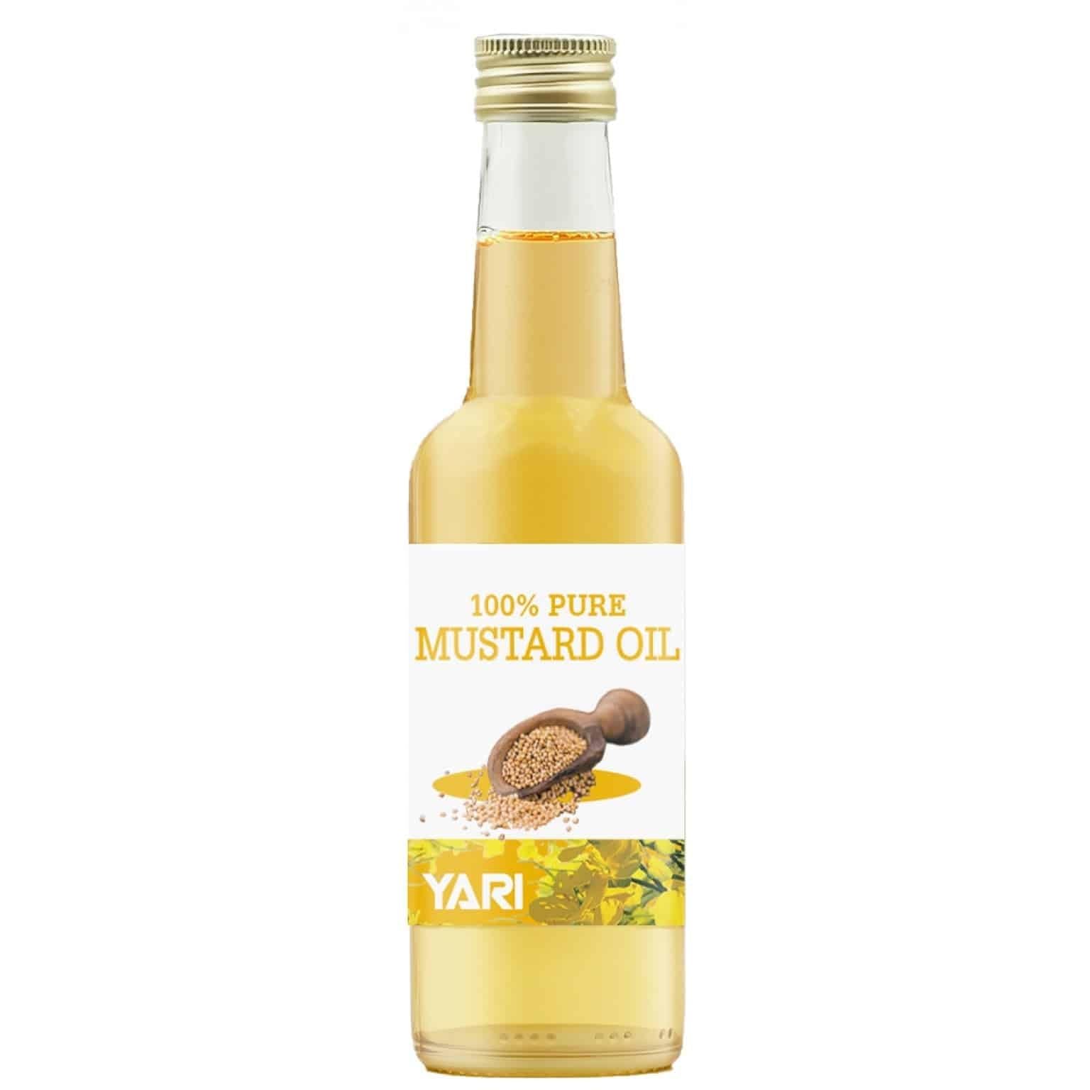 Pure Mustard Oil for Hair Growth & Scalp Care - 300ml | Natural Hair Treatment for Dry, Damaged Hair | Perfect for Massage, Conditioning & DIY Hair Masks