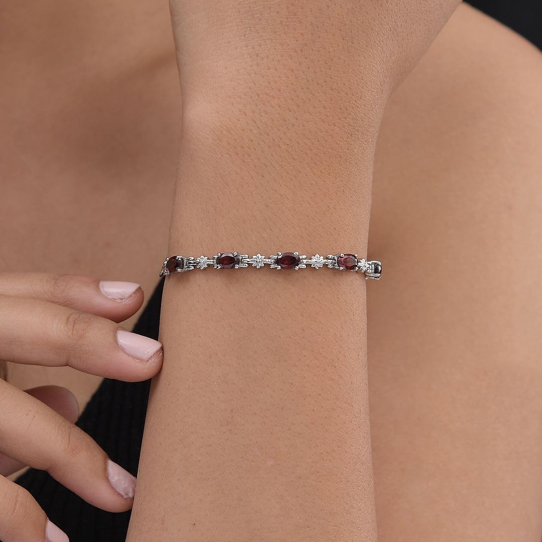 Birthstone Bracelets for Women - Adjustable Charm Bolo Bracelet, Gemstone Jewelry for Engagement, Anniversary, Wedding & Birthday Gifts | Perfect for Everyday Wear, Special Occasions & Meaningful Gifting