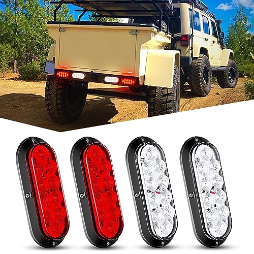 Red/White Lights Screws 4Pcs