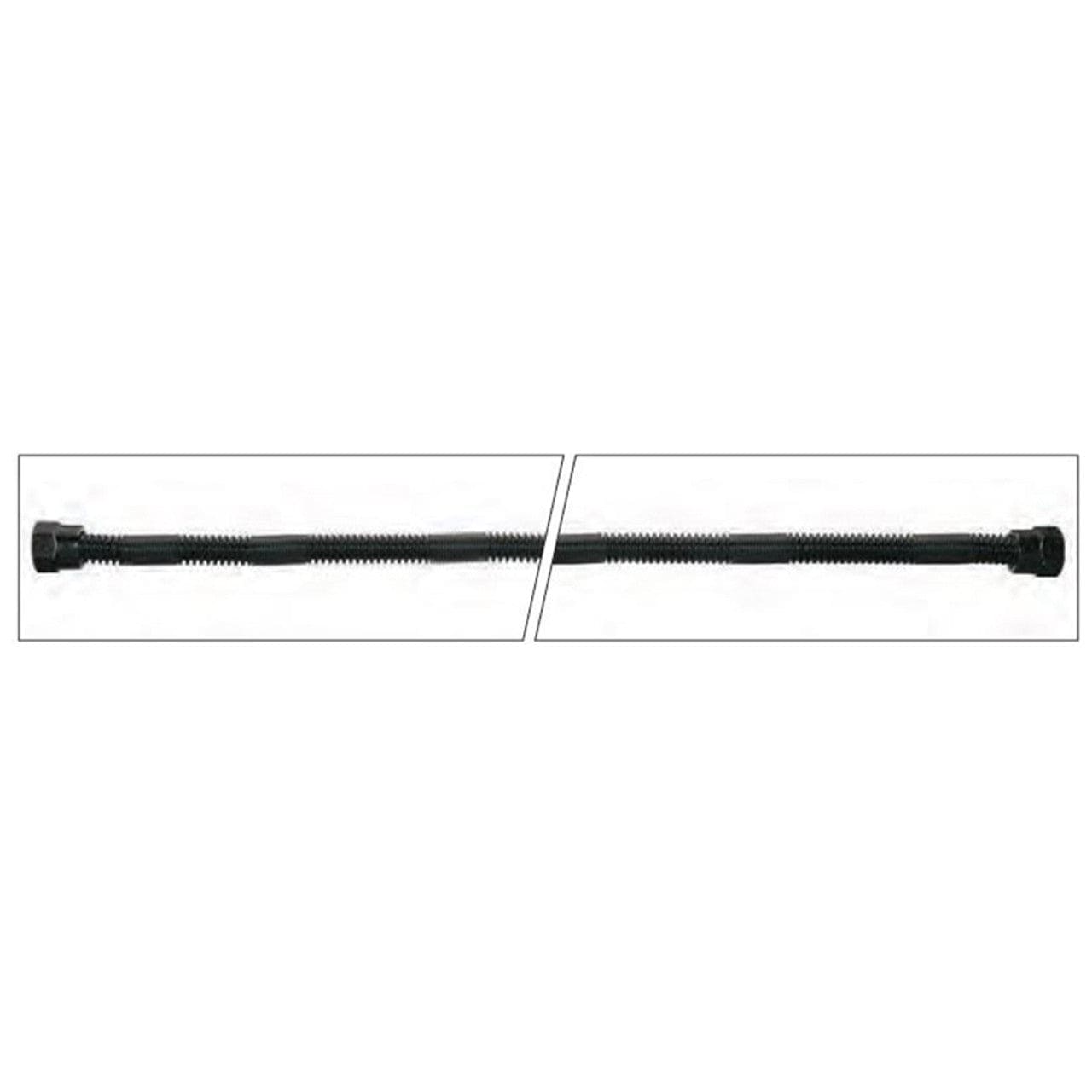 24-Inch Stainless Steel Black Whisper Flex Gas Connector - 10ANW 2132 24 - Perfect for Stoves, Grills & Outdoor Cooking Appliances