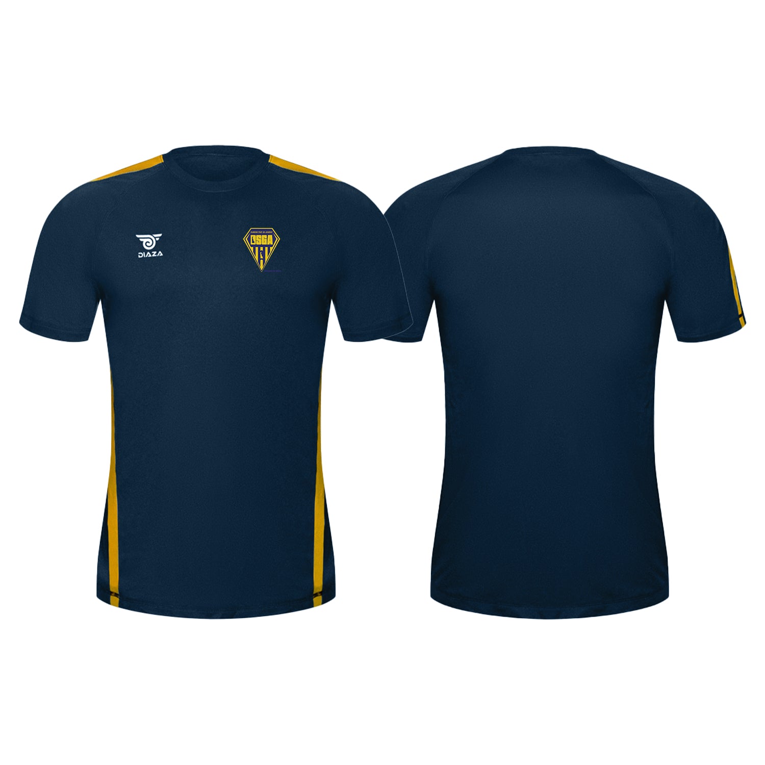 Diamond State Academy City Training Jersey - Blue & Yellow Soccer Jersey for Men & Women - Perfect for Soccer Practice, Training, and Fan Wear
