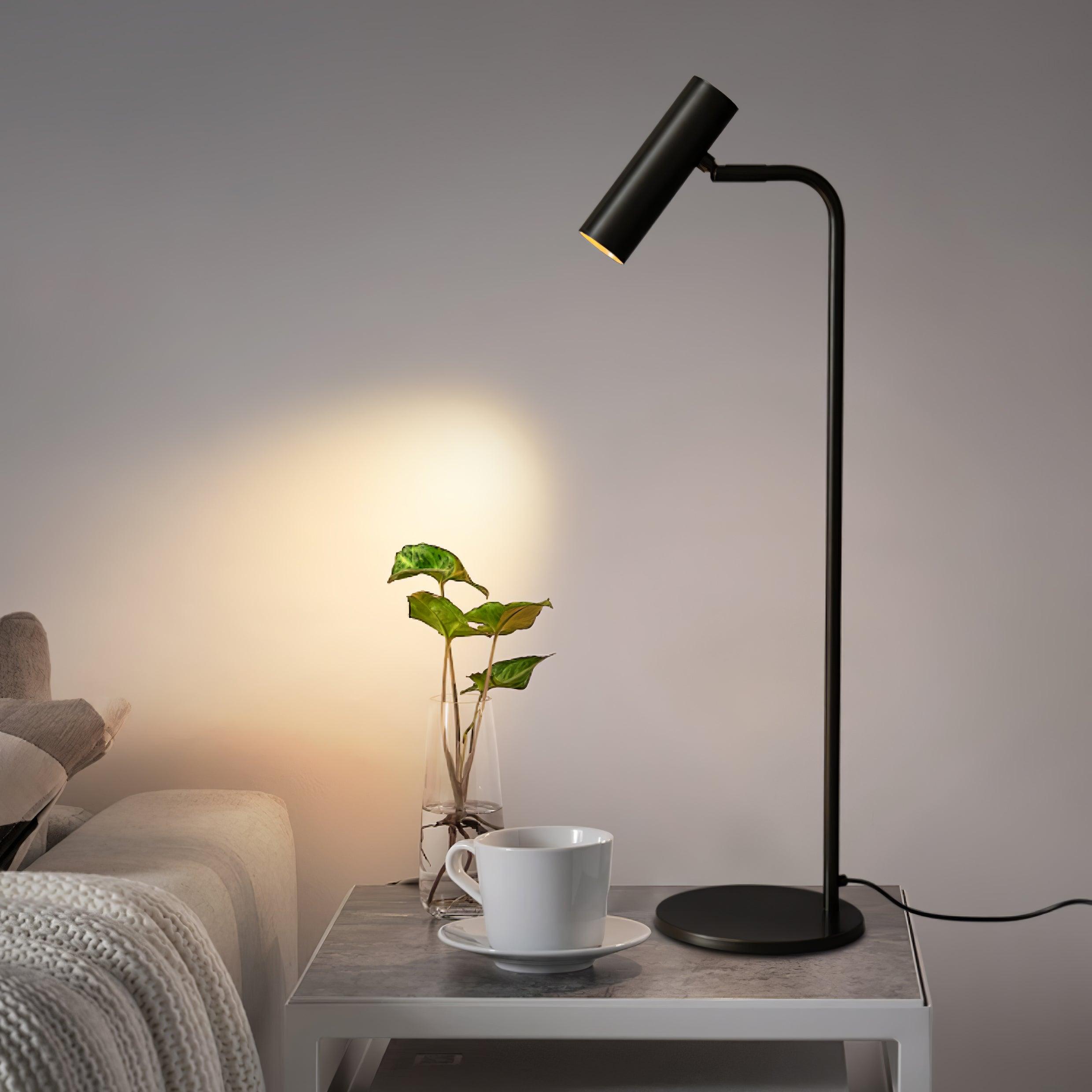 Torris Modern Table Lamp - Adjustable LED Desk Light with USB Port, 3 Color Temperatures - Perfect for Home Office, Bedroom, and Reading Nook