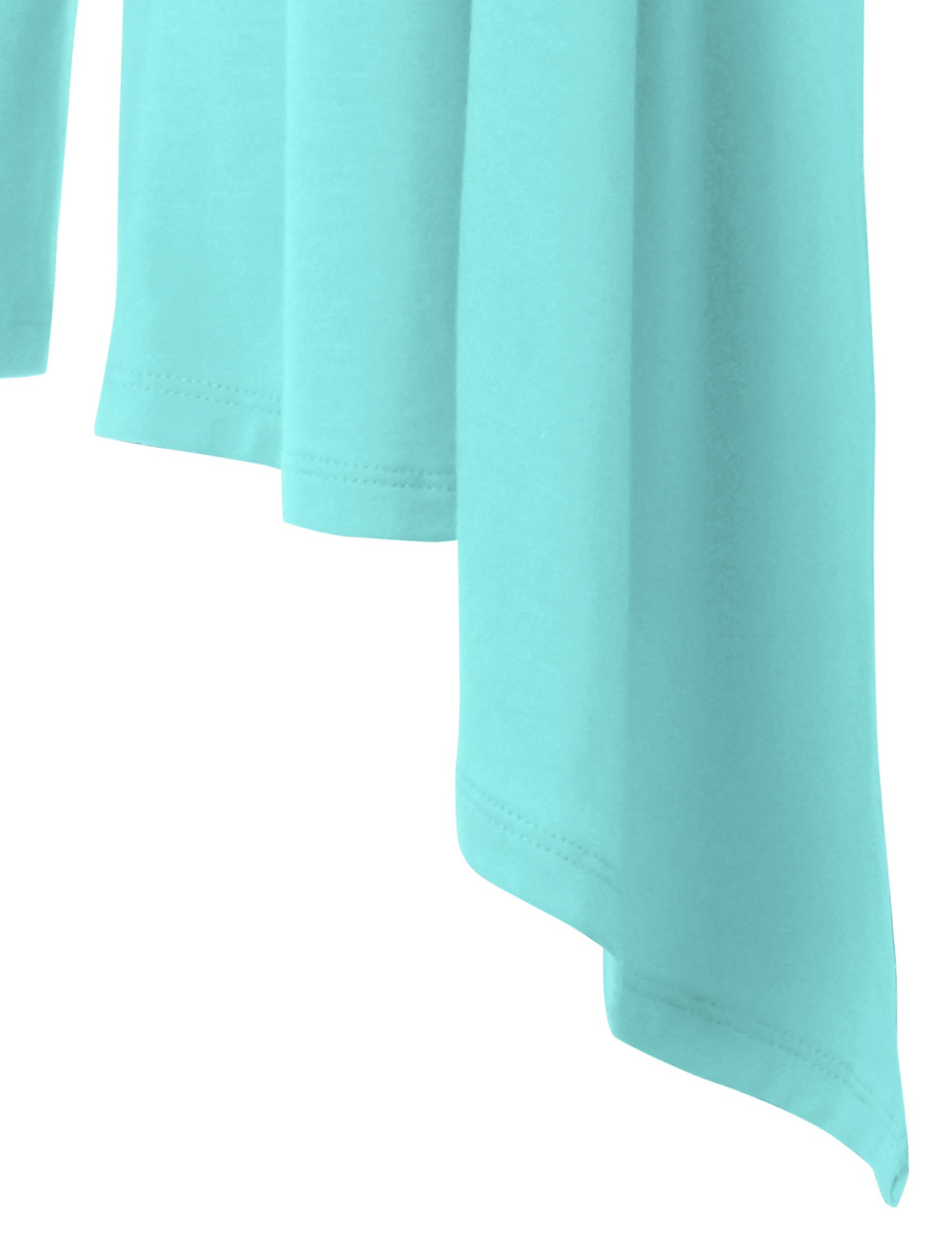 CTC Women's Draped Open-Front Cardigan Sweater - Soft Knit Lightweight Long Sleeve Cover-Up - Made in USA - Perfect for Office, Casual Outfits & Layering in Fall/Winter