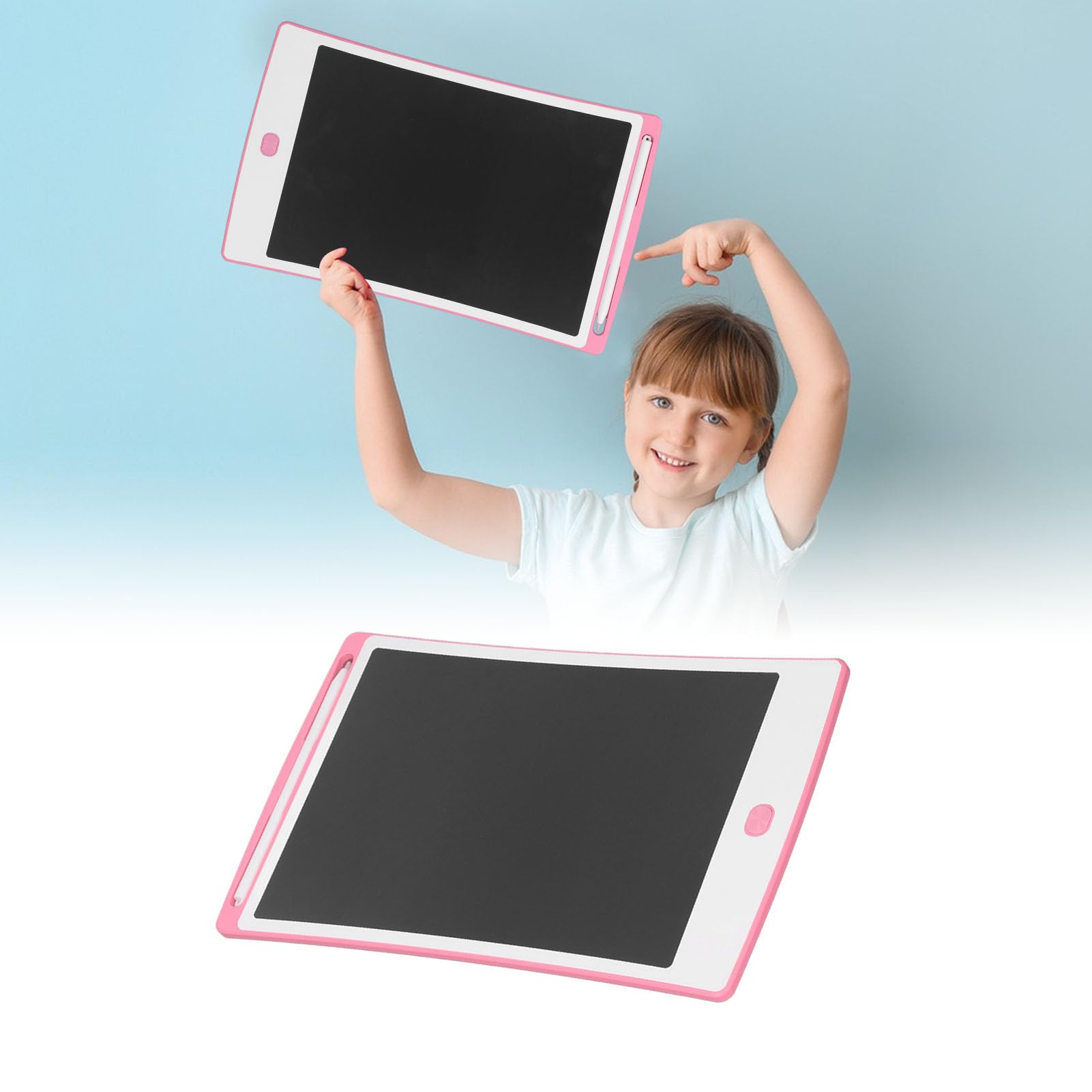 Kids LCD Writing Tablet - Erasable Electronic Drawing Pad with Adjustable Brightness & Eye Protection for Home, School & Travel | Perfect for Learning, Doodling & Note Taking